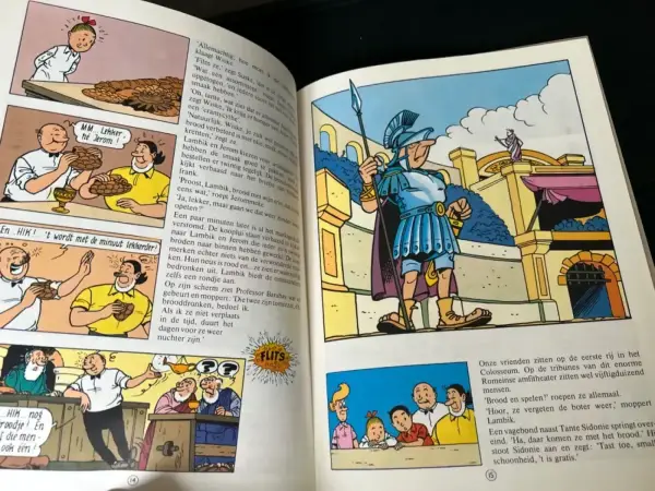 Reclame-albums Suske en Wiske - De blijde broodeters (1e druk, 1982)