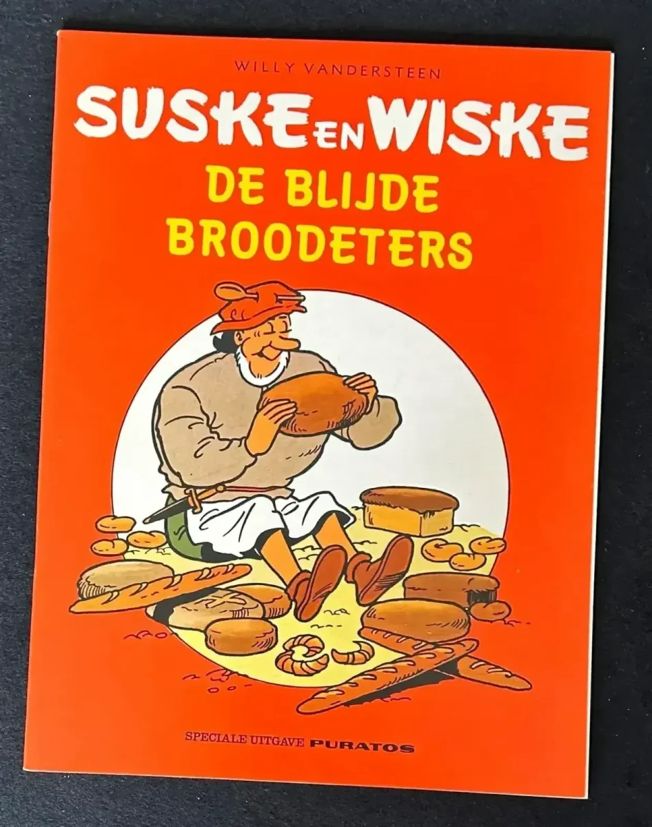 Suske en Wiske - De blijde broodeters (1e druk, 1982)