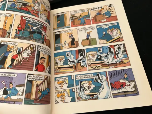 Reclame-albums Suske en Wiske - De lollige lakens (1e druk van heruitgave, 1982)