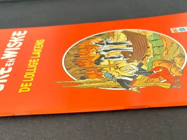 Reclame-albums Suske en Wiske - De lollige lakens (1e druk van heruitgave, 1982)
