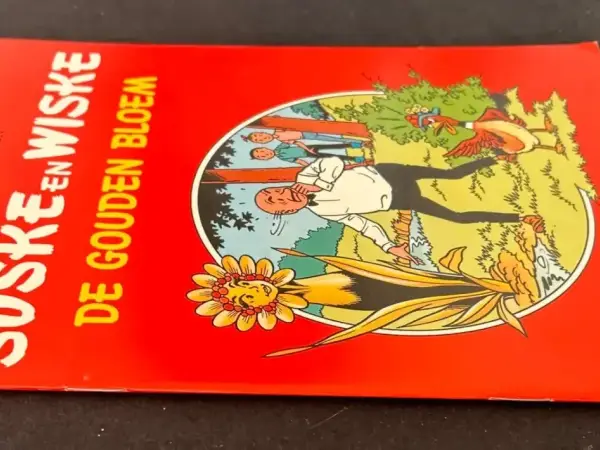 Reclame-albums Suske en Wiske - De gouden bloem (1e druk van heruitgave, 1976)