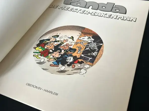 1e drukken SC Panda - De meester-zakenman (1e druk, 1986)