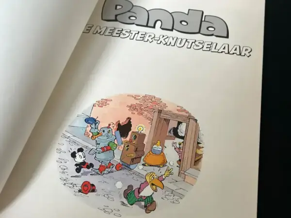 1e drukken SC Panda - De meester-knutselaar (1e druk, 1985)