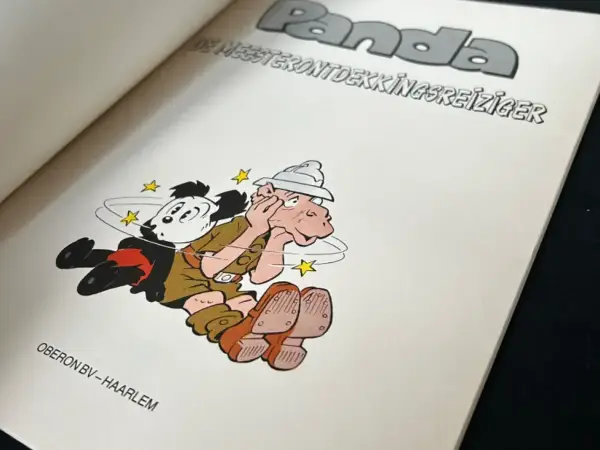 1e drukken SC Panda - De meesterontdekkingsreiziger (1e druk, 1984)
