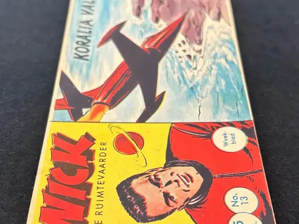 1e drukken SC Nick, de ruimtevaarder - Koralia valt aan (1e druk, 1961)