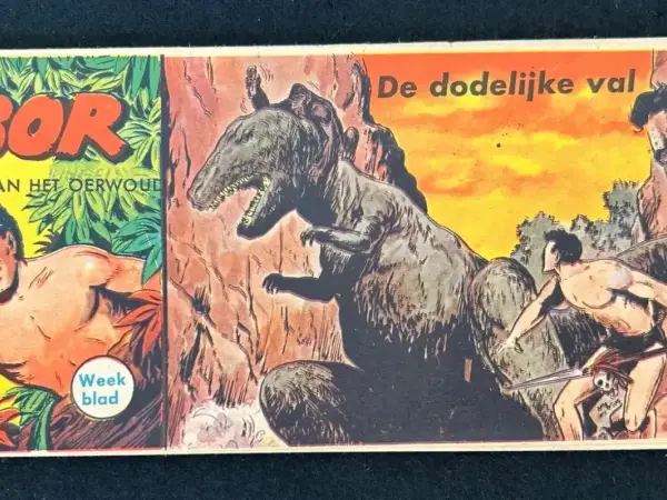 Tibor, zoon van het oerwoud - De dodelijke val (1e druk, 1962)