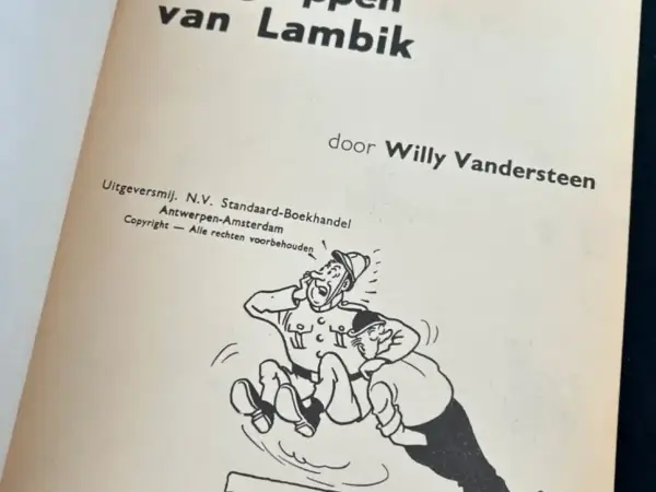 1e drukken SC De grappen van Lambik 2 (1e druk, 1956)