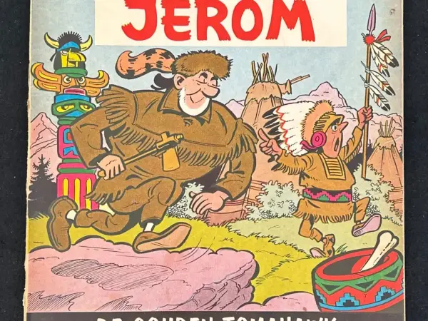 Jerom - De gouden tomahawk (1e druk, 1963)