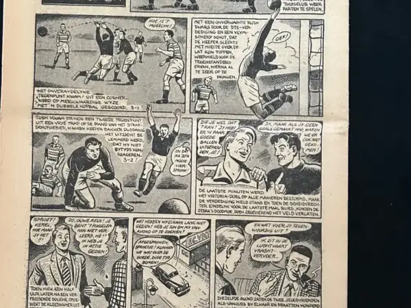 1e drukken SC Robs vrienden 8 (met Ketelbinkie, Kick Wilstra) (1e druk, 1952)