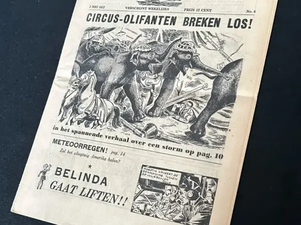 Robs vrienden 6 (met Ketelbinkie en Kick Wilstra) (1e druk,1952)