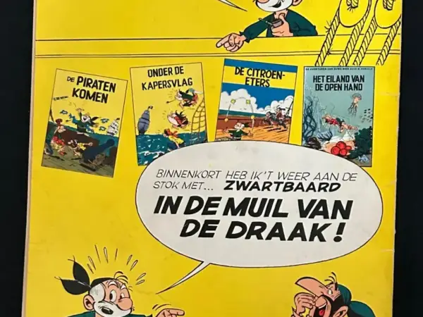 1e drukken SC De muiters van de Blijdschap (1e druk, 1962)