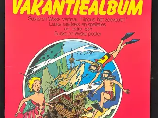 Suske en Wiske - Vakantiealbum (1e druk, 1977)