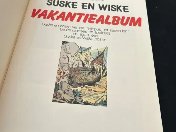 Belgisch & Vandersteen Suske en Wiske - Vakantiealbum (1e druk, 1977)