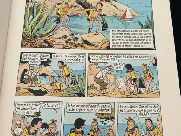 Belgisch & Vandersteen Suske en Wiske - Vakantiealbum (1e druk, 1977)