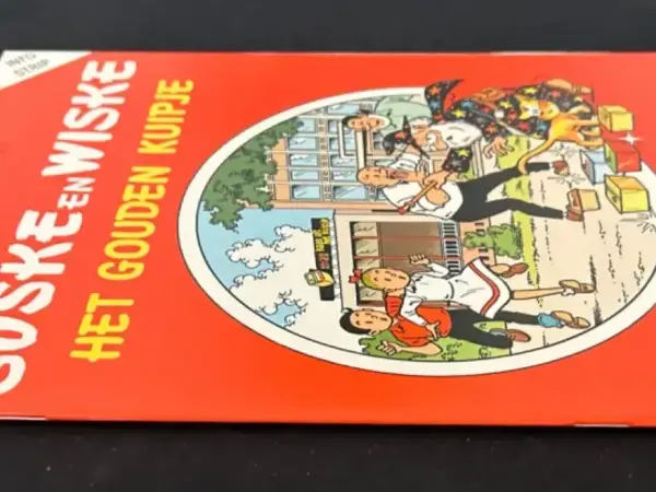 Reclame-albums Suske en Wiske - Het gouden kuipje (1e druk, 1989)