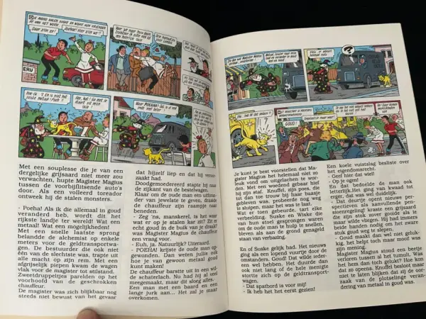 Reclame-albums Suske en Wiske - Het gouden kuipje (1e druk, 1989)