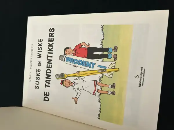 Reclame-albums Suske en Wiske - De tandentikkers (1e druk, 1985)