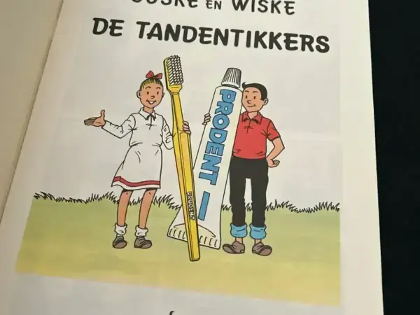 Reclame-albums Suske en Wiske - De tandentikkers (1e druk, 1985)