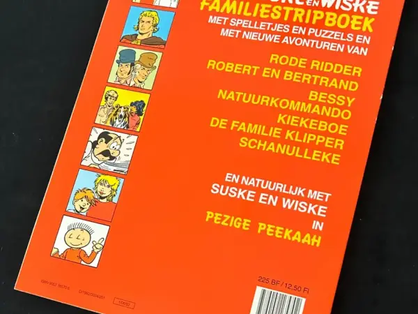 Belgisch & Vandersteen Suske en Wiske - Familiestripboek (1e druk van heruitgave, 1992)