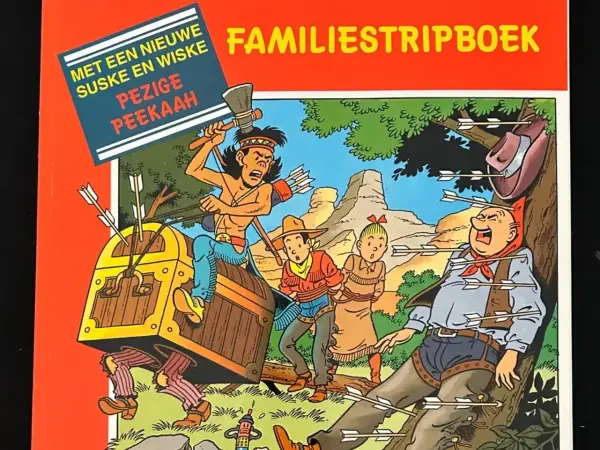 Suske en Wiske - Familiestripboek (1e druk van heruitgave, 1992)