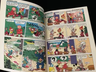 Belgisch & Vandersteen Suske en Wiske - Familiestripboek (1e druk van heruitgave, 1994)