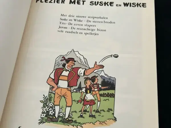 1e drukken SC Plezier met Suske en Wiske (1e druk, 1981)