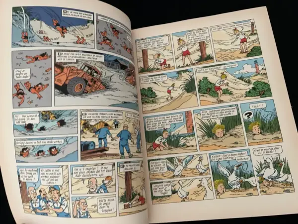 Belgisch & Vandersteen Suske en Wiske - Familiestripboek (1e druk van heruitgave, 1988)