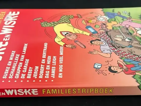 Belgisch & Vandersteen Suske en Wiske - Familiestripboek (1e druk, 1989)