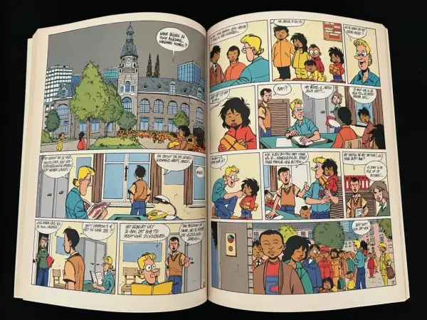 Belgisch & Vandersteen Suske en Wiske - Familiestripboek (1e druk, 1990)