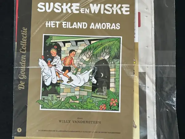 Suske en Wiske - Het eiland Amoras (1e druk van heruitgave, 2013)