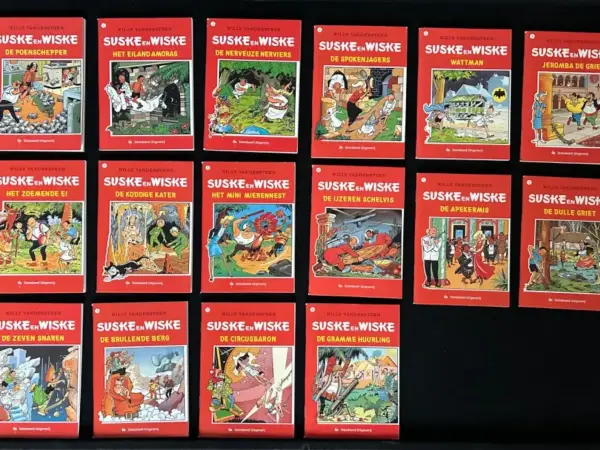 Suske en Wiske Mini-albums Compleet (Deel 1 t/m 16)