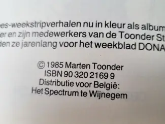 Tekststrips & Toonder Tom Poes en het klerenkoffertje