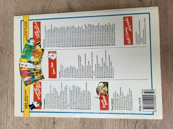 Tekststrips & Toonder Tom Poes en het klerenkoffertje