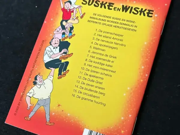 Reclame-albums Suske en Wiske - De Poenschepper (mini-album)
