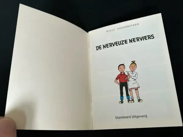 Reclame-albums Suske en Wiske - De nerveuze nerviers (mini-album)