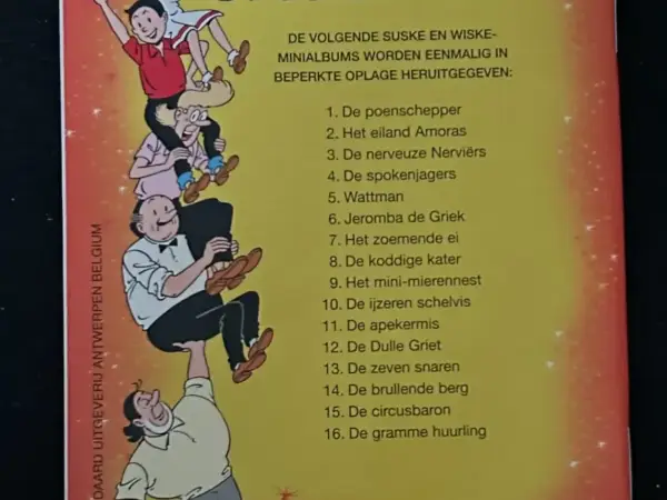 Reclame-albums Suske en Wiske - Wattman (mini-album) - 2003