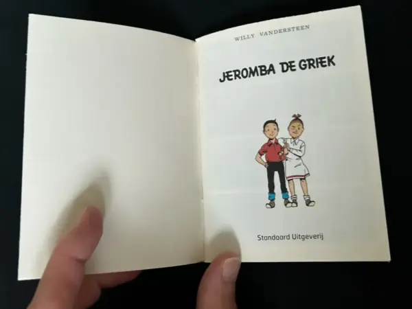 Reclame-albums Suske en Wiske - Jeromba de Griek (mini-album) - 2003