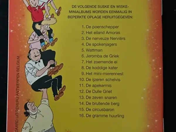 Reclame-albums Suske en Wiske - Jeromba de Griek (mini-album) - 2003