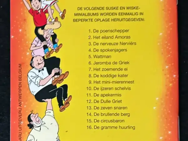 Reclame-albums Suske en Wiske - Het mini mierennest (mini-album) uit 2003