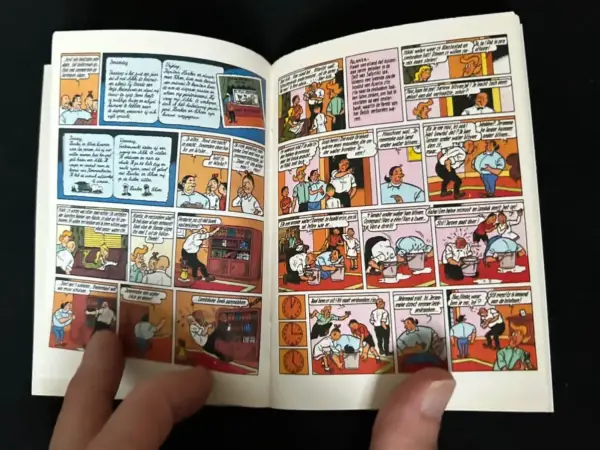 Reclame-albums Suske en Wiske - De ijzeren schelvis (mini-album) uit 2003