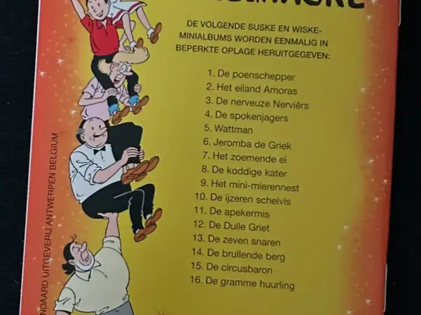 Reclame-albums Suske en Wiske - De apekermis (mini-album) uit 2003