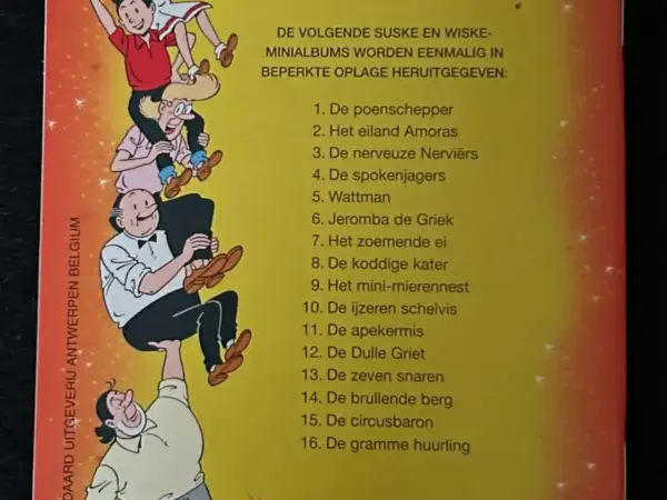 Reclame-albums Suske en Wiske - De dulle griet (mini-album) uit 2003