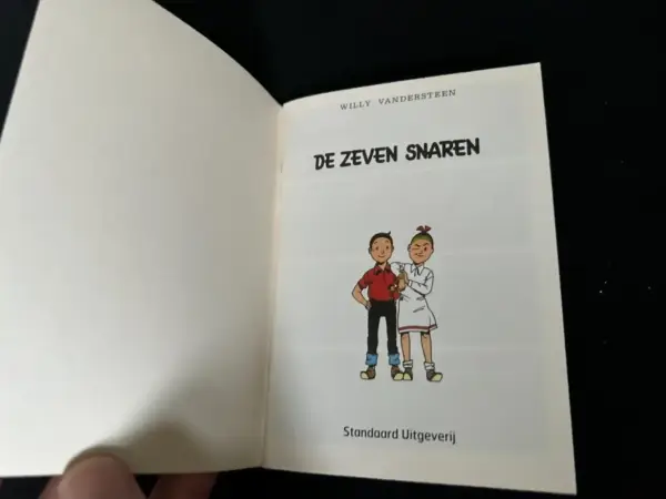 Reclame-albums Suske en Wiske - De zeven snaren (mini-album) uit 2003