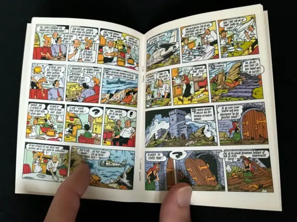 Reclame-albums Suske en Wiske - De zeven snaren (mini-album) uit 2003