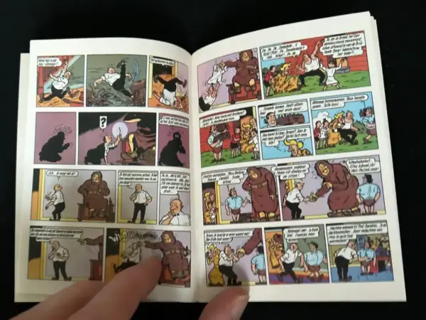 Reclame-albums Suske en Wiske - De brullende berg (mini-album) uit 2003