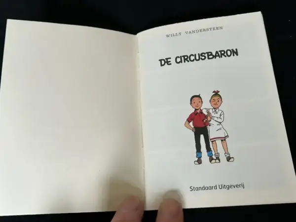 Reclame-albums Suske en Wiske - De circusbaron (mini-album) uit 2003