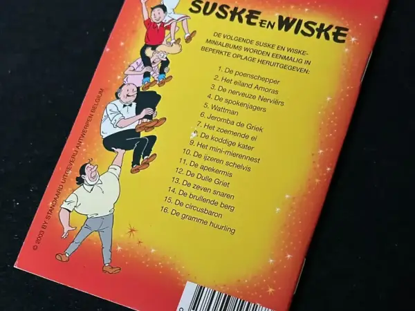 Reclame-albums Suske en Wiske - De gramme huurling (mini-album) uit 2003