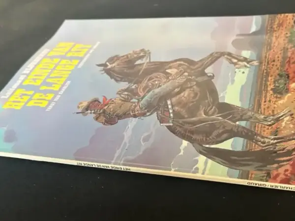 1e drukken SC Luitenant Blueberry - Het einde van de lange rit (1e druk, 1986)