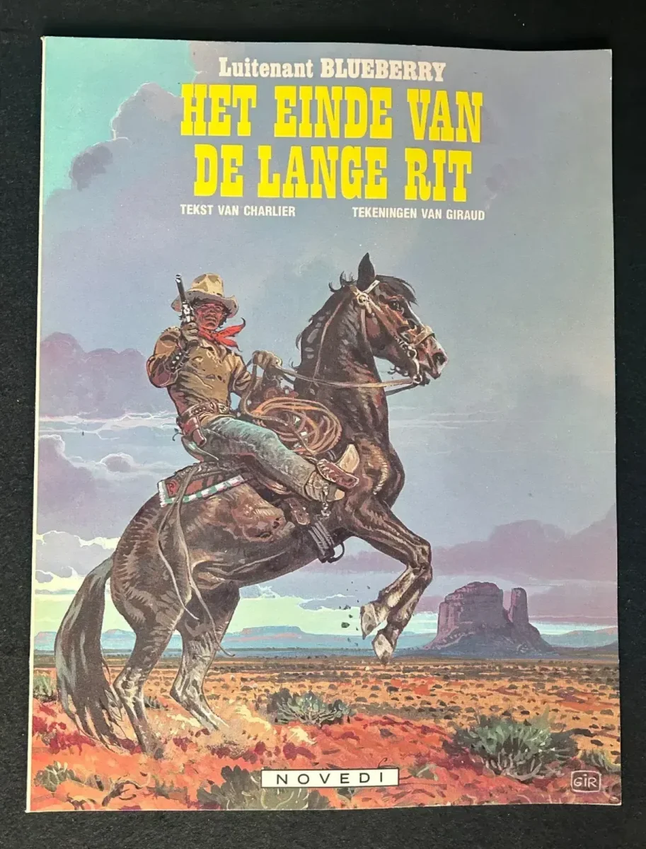 Luitenant Blueberry - Het einde van de lange rit (1e druk, 1986)