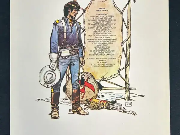 1e drukken SC De jonge jaren van Blueberry - Terreur over Kansas (1e druk, 1987
